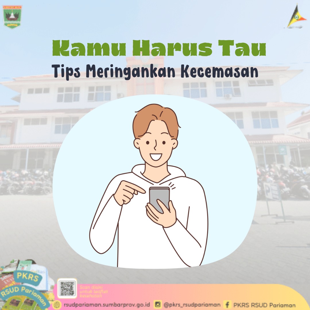 Tips Meringankan Kecemasan